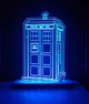 3D світильник-нічник Zayaka Тардіс із серіалу Доктор Хто Doctor Who Tardis Доктор Кто Синій 321 - изображение 1