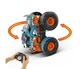 Джип Hot Wheels Monster Trucks Rhinomite Mega Transformation на радиоуправлении, на пульте (HPK27) - изображение 4