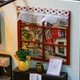 Румбокс 3D интерьерный конструктор DIY house Hongda craft «Кофейня» (PC2311) - изображение 10