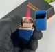 Електронна запальничка з подвійним підпалом LB usb газова запальничка в подарунковій упаковці (33521C-blue-4) - зображення 4