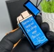 Електронна запальничка з подвійним підпалом LB usb газова запальничка в подарунковій упаковці (33521C-blue-3) - зображення 3