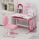 Комплект меблів (стіл + стільчик + полиця) Mealux Octo Pink (арт. BD-33 PN) - зображення 2