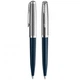 Ручка кулькова Parker PARKER 51 Midnight Blue CT BP 55 232 - зображення 2