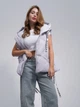Теплый жилет пуховый женский Mades 2417 M Purple (ROZ6501103584) - изображение 1