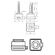 Ксеноновая Лампа 85V 35W D1S Vision PHILIPS, PS 85415 VI C1 - изображение 5