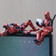 Фігурка Deadpool лежачий в машину на стіл Дедпул Марвел - зображення 3
