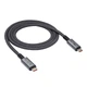 Кабель USB-C 4.0 / Thunderbolt 4 Type-C – Type-C, 240W PD, 40Gbps, 8K/60Hz, E-Marker, быстрая зарядка - изображение 3