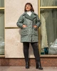 Куртка Alenka Plus 2046, 58, оливковий - изображение 5