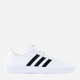 Sneakersy chłopięce adidas VL COURT 2.0 K DB1831 36.5 Białe z czarnym (4059323065391) - obraz 1