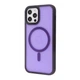Чохол матовий WAVE Matte Insane Case with MagSafe для Apple iPhone 12 / 12 Pro Deep Purple - зображення 1