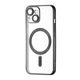 Чохол силіконовий протиударний WAVE Metal Color Case with MagSafe + захист камери для Apple iPhone 14 Plus (6.7") Black - зображення 1