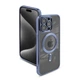 Чехол силиконовый противоударный WAVE Metal Color Case with MagSafe + защита камеры для Apple iPhone 11 Pro (5.8") Blue - изображение 1