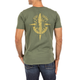 Футболка с рисунком 5.11 Tactical® Stay Sharp L Military Green - изображение 2