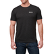 Футболка з малюнком 5.11 Tactical Triblend Legacy Short Sleeve Tee XL Black Heather - зображення 1