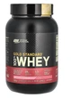 Протеин Optimum Nutrition Gold Standard 100% Whey 900 г, вкусная клубника - изображение 1