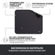Коврик для мышки Logitech Mouse Pad Studio Series Graphite (956-000049) - изображение 4