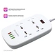 Сетевой фильтр питания ColorWay 4 розетки/4USB White 1.8м (1QC3.0 + 3 AUTO ID) (CW-CHU44QW) - изображение 11