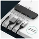 Док-станция USB3.1 Type-C+3.5mm --> HDMI/USB 3.0/Type-C/3.5mm Черная Baseus for Surface Go - изображение 4