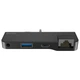 Док-станция USB3.1 Type-C+3.5mm --> USB 3.0/RJ45/Type-C/3.5mm Черная Baseus for Surface Go - изображение 5