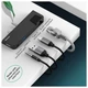 Док-станция USB3.1 Type-C+3.5mm --> USB 3.0/RJ45/Type-C/3.5mm Черная Baseus for Surface Go - изображение 7