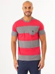 Футболка хлопковая длинная мужская U.S. Polo Assn 23C516-1900A L Серая (786660506884) - изображение 5