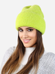 Czapka damska beanie Kamea K.23.003.52 54-60 Limonkowa (5903246777529) - obraz 1