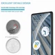 Защитное стекло PHENVEL 2.5D для Google Pixel 9a (Полностью прозрачное стекло) - изображение 3