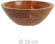 Miska na sałatki Home & Styling Collection drewniana 18 cm (8720573875455) - obraz 2