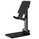 Подставка для телефонов и планшетов настольная Carry folding desktop stand HOCO PH29A (4.7-10"). Black - изображение 1