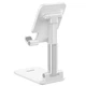 Подставка для телефонов и планшетов настольная Carry folding desktop stand HOCO PH29A (4.7-10"). White - изображение 5
