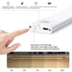 Світлодіодна лампа нічник Intelligent Light L1803 з датчиком руху на акумуляторі 40 led 20 см silver - зображення 8