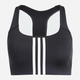Спортивный топ для тренировок женский Adidas Pwim Ms 3S Bra IQ3369 XS-AB Black (4066766932227) - изображение 6