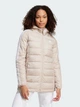 Пуховик зимний женский Adidas W Ess 3S L D Hp IX8928 L Бежевый (4067896817019) - изображение 1