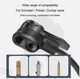 Портативный ножной насос с манометром Air pump UKC 521-2414 Двухцилиндровый насос для накачки шин - изображение 4