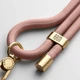 Універсальний ремінець-шнурок для смартфона, Rope, Gold Rose, нейлоновий, міцний, регульований по довжині, з тримачем для чохлів з вирізом для зарядки, кросбоді, підходить для носіння на шиї та через плече, ArmorStandart (ARM67203) - зображення 1