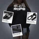 Универсальный ремешок-шнурок для смартфона, Rope, Black Onyx, нейлоновый, прочный, регулируемый по длине, с держателем для чехлов с вырезом для зарядки, кросбоди, подходит для ношения на шее и через плечо, ArmorStandart (ARM67195) - изображение 4