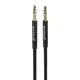 Кабель AUX to AUX Proove Weft (1m) black - зображення 1