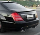 Спойлер Mercedes W221 чорний глянсовий ABS-пластик - зображення 4