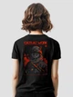 Футболка жіноча Dubhumans Cats at Work Чорний 3XL (CAW-TW-B-3XL) - зображення 1