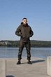 Чоловічий демісезонний комплект Easy / Ізі вітрозахисний від Intruder (Хакі, 2XL) - зображення 1