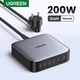 Сетевое зарядное устройство UGREEN CD271 GaN Desktop Charger 2*USB-A+4*USB-C 200W EU (40914) - изображение 1