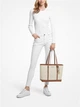 Сумка жіноча Michael Kors Jet Set Travel Large Logo Tote - зображення 3