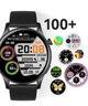 Смарт-годинник LEMFO KC88 Black (тонометр, пульсоксиметр, дзвінки) Amoled екран 2 ремінці - зображення 2
