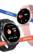 Смарт-годинник LEMFO KC88 Black (тонометр, пульсоксиметр, дзвінки) Amoled екран 2 ремінці - зображення 3