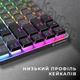 Клавіатура GamePro MK230R Red Swich Low Profile RGB Dark Gray (MK230R) - зображення 6
