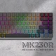 Клавіатура GamePro MK230R Red Swich Low Profile RGB Dark Gray (MK230R) - зображення 9