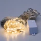 Светодиодная гирлянда на окно новогодняя 3х2 м Роса 200 LED GarlandoPro гирлянда штора желтый - изображение 7