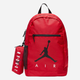 Plecak sportowy Nike Jordan Air School Backpack 9B0503-R78 18 l Czerwony (742728576084) - obraz 1