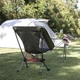 Алюмінієвий складний стілець Naturehike Moon YL08 NH20JJ027 ПОМАРАНЧЕВИЙ, 600D Oxford - зображення 6