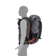 Туристический рюкзак от Naturehike Rock NH19BP095, объем 60+5 л, графит в клеточку. - изображение 5